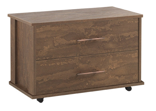 Heart Furniture 2 Drawer Bedside Wide