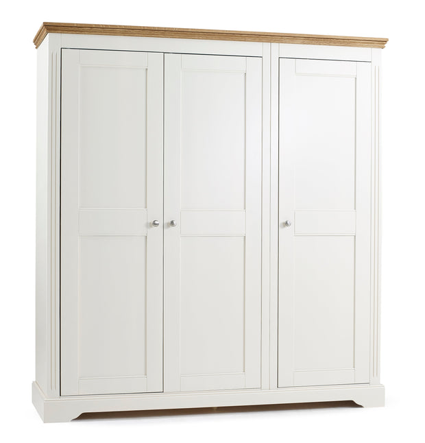 Kensington Pine 3 Door Triple Floor Length Wardrobe