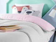 Fine Bedding Night Owl Junior Children's Reversible Coverless Duvet & Pillowcase Set