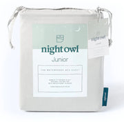 Fine Bedding Night Owl Junior Childrens 2-in-1 Waterproof Single Fitted Sheet