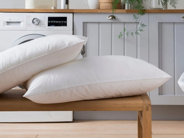 Fine Bedding Spundown Medium Support Cotton Pillow